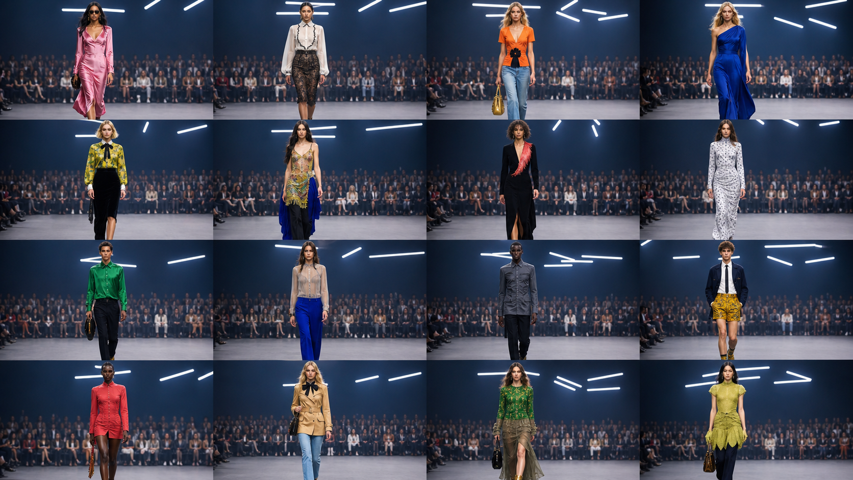 Streetwear and runway looks